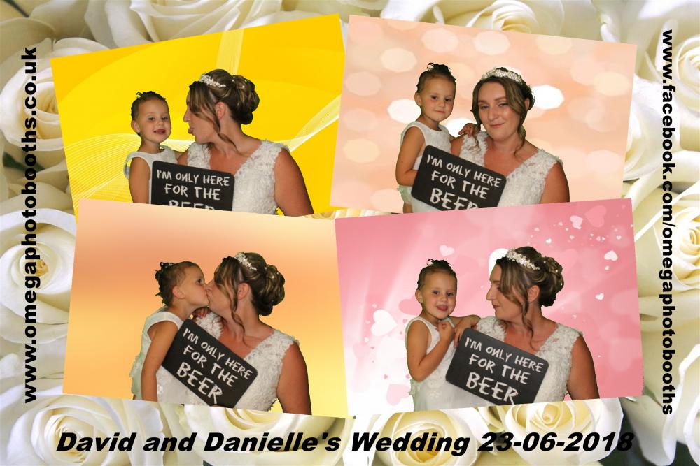 David & Danielle's Wedding | View more photos from the event at gallery.omegaphotobooths.co.uk/u/Omega-Photobooths/David-Danielles-Wedding